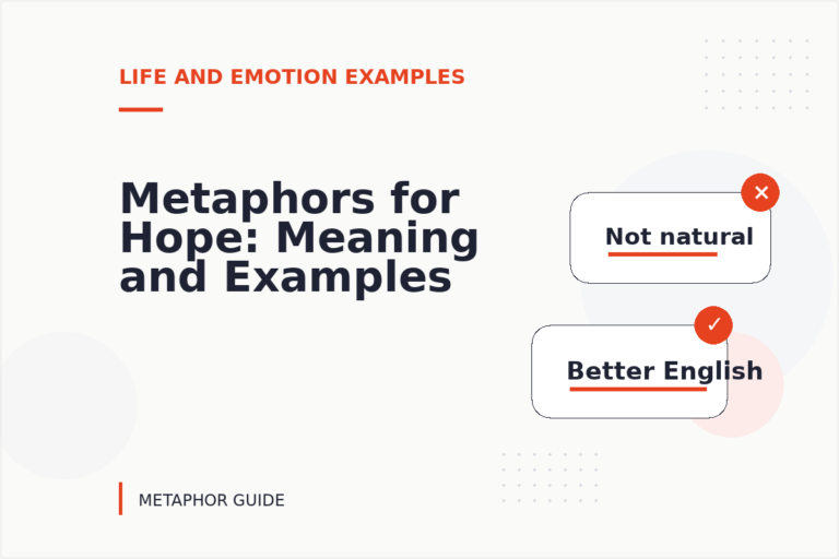 Metaphors for Hope: Meaning and Examples Metaphors for Hope: Meaning and Examples