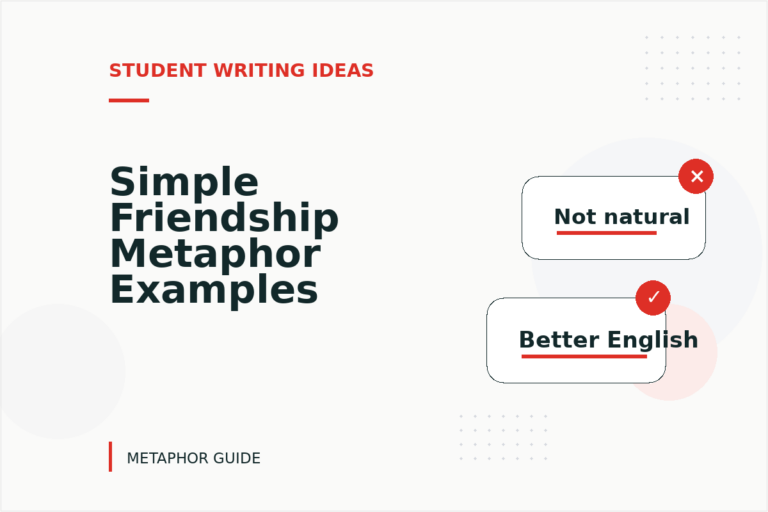 Simple Friendship Metaphor Examples for Students Simple Friendship Metaphor Examples for Students