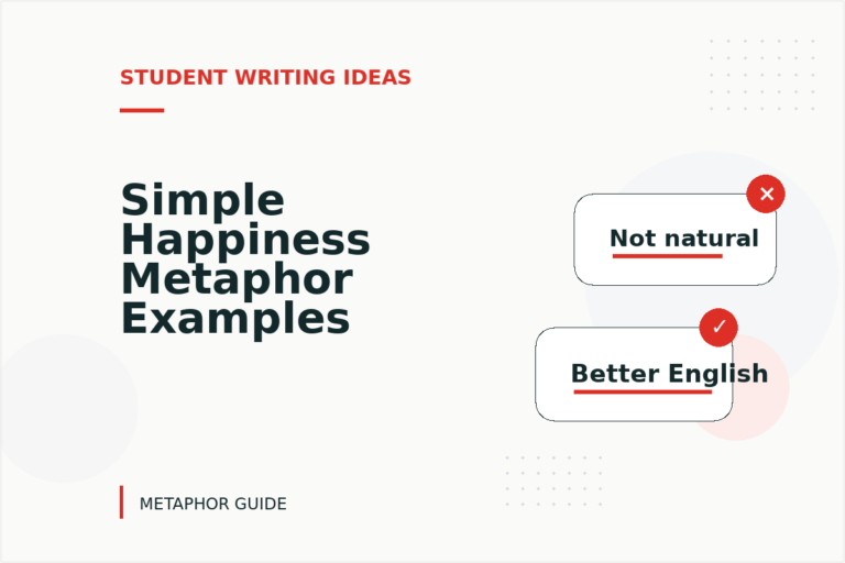 Simple Happiness Metaphor Examples for Students Simple Happiness Metaphor Examples for Students