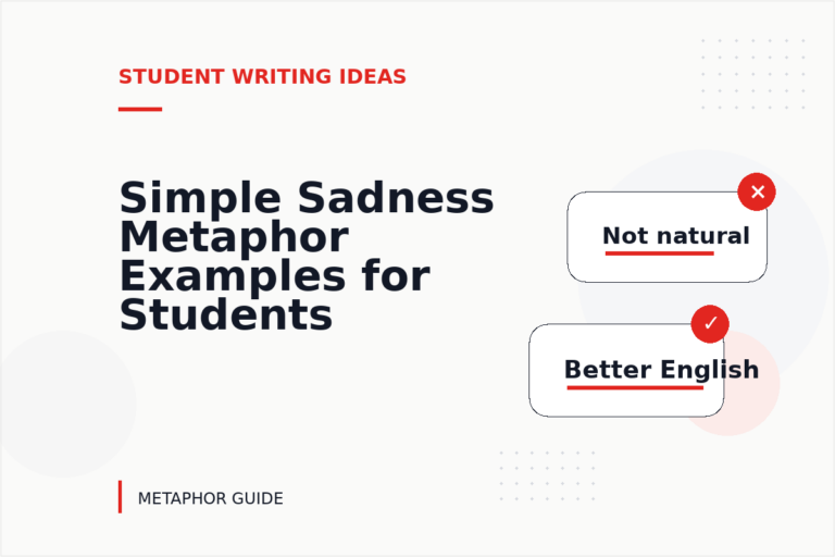 Simple Sadness Metaphor Examples for Students Simple Sadness Metaphor Examples for Students