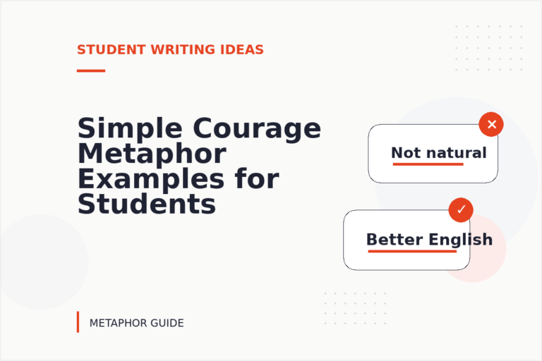 Simple Courage Metaphor Examples for Students Simple Courage Metaphor Examples for Students