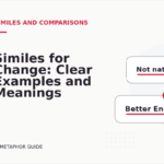 Similes for Change: Clear Examples and Meanings