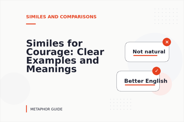 Similes for Courage: Clear Examples and Meanings